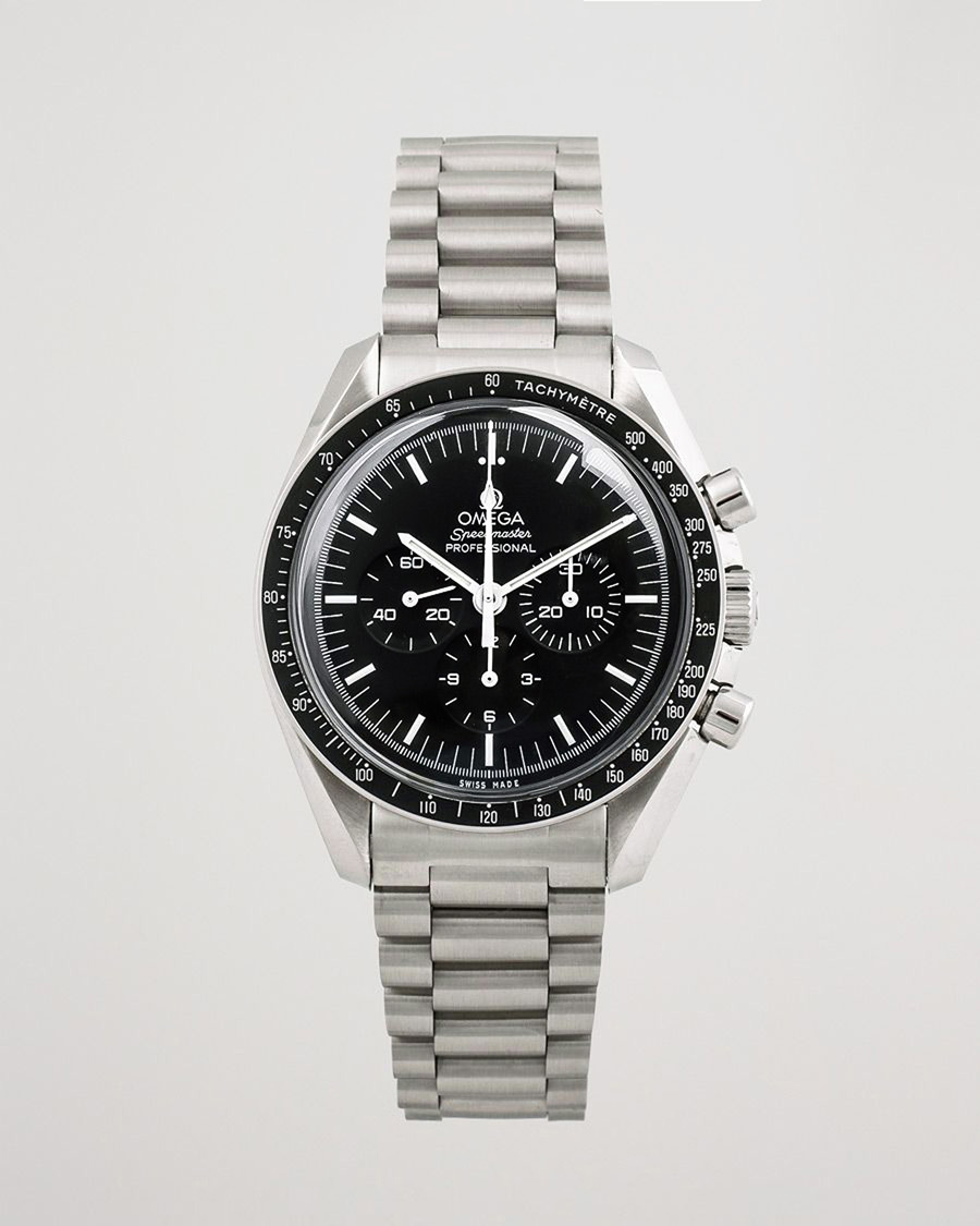 Heren | Omega Pre-Owned Speedmaster Moonwatch PRO 005 Steel Black Silver | Omega Pre-Owned | Speedmaster Moonwatch PRO 005 Steel Black Silver
