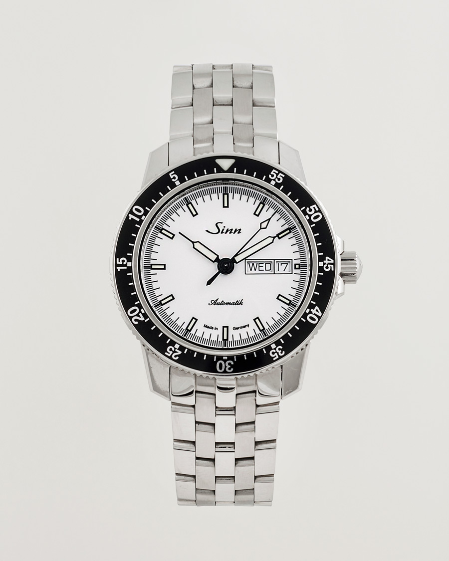 Heren | Sinn Pre-Owned 104 I W Pilot Watch 41mm Silver | Sinn Pre-Owned | 104 I W Pilot Watch 41mm Silver