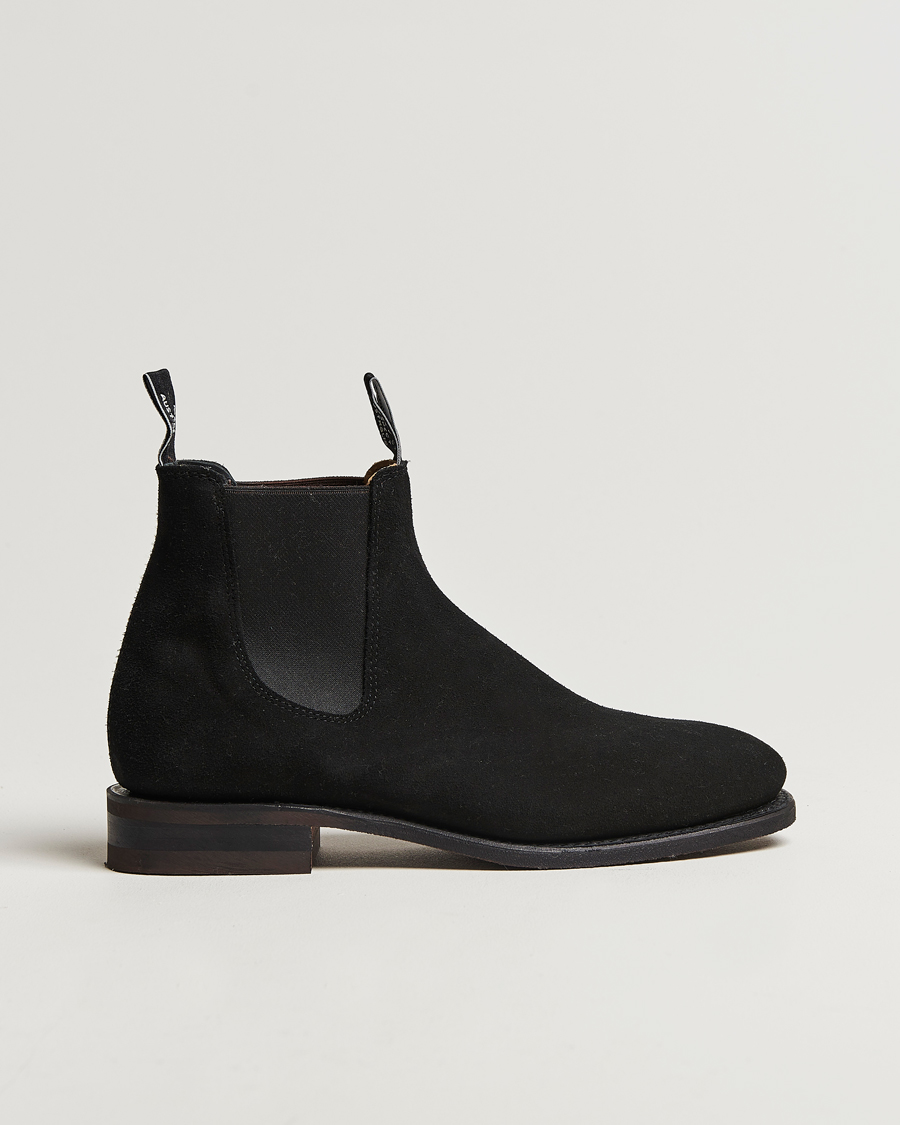 Heren | Laarzen | R.M.Williams | Comfort Craftsman G Boot Black Suede