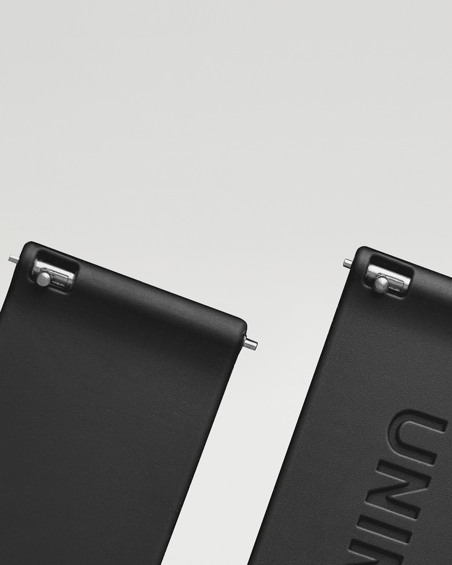 Heren | Horlogebandjes | UNIMATIC | TPU Quick Relese 22mm Strap Black