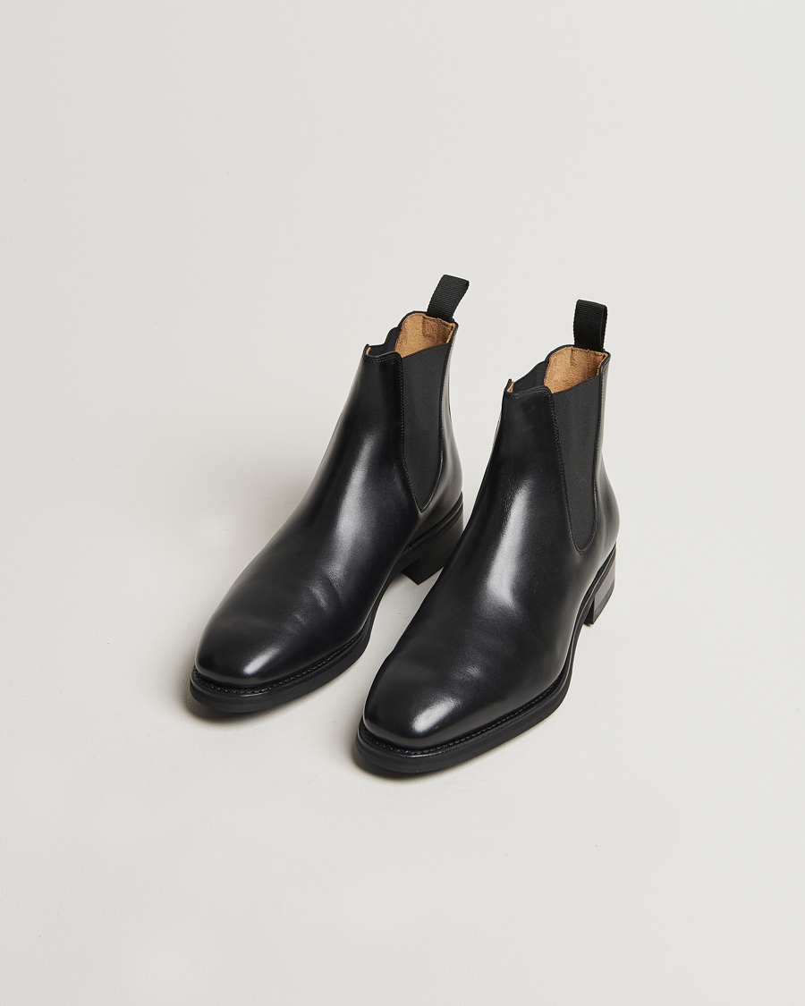 Heren | Oscar Jacobson Chelsea Boots Black | Oscar Jacobson | Chelsea Boots Black