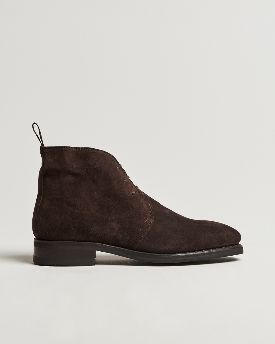 Heren | Oscar Jacobson Chukka Boots Chocolate Brown | Oscar Jacobson | Chukka Boots Chocolate Brown