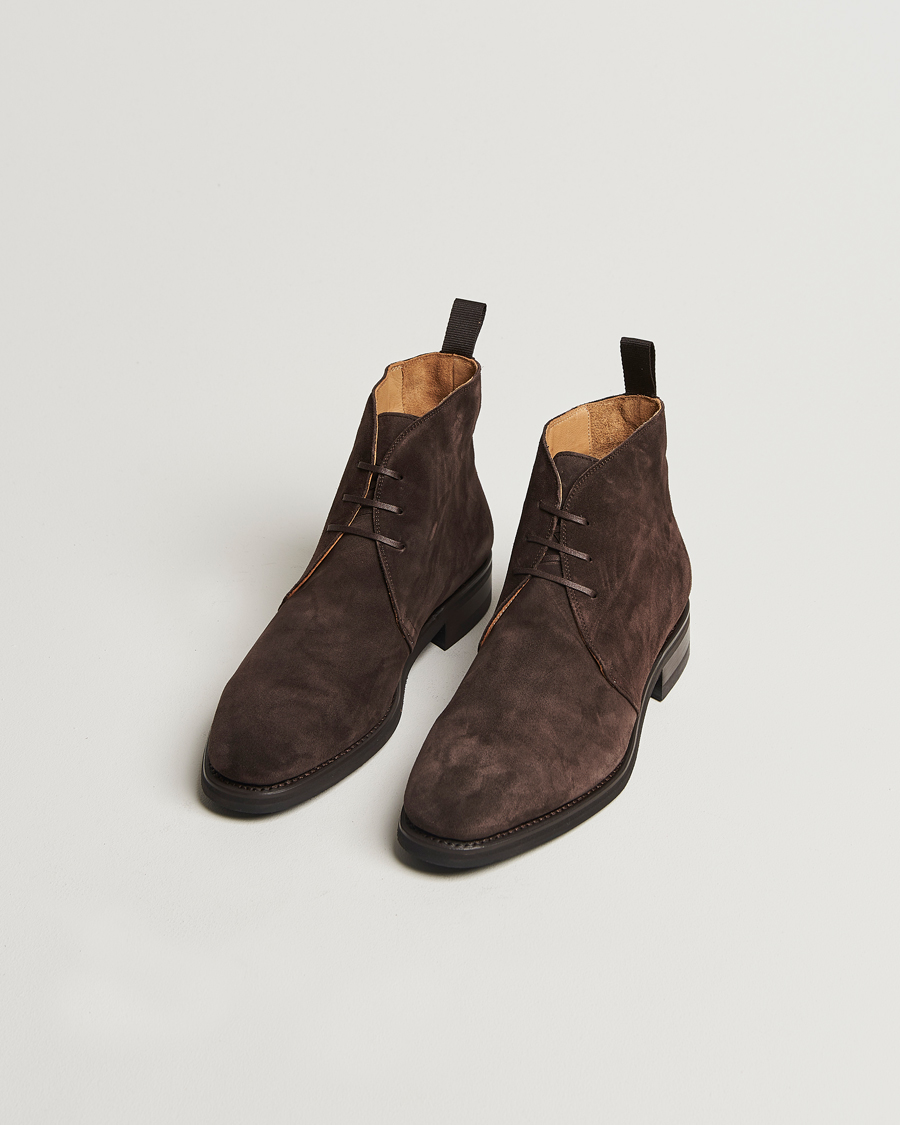 Heren | Oscar Jacobson Chukka Boots Chocolate Brown | Oscar Jacobson | Chukka Boots Chocolate Brown