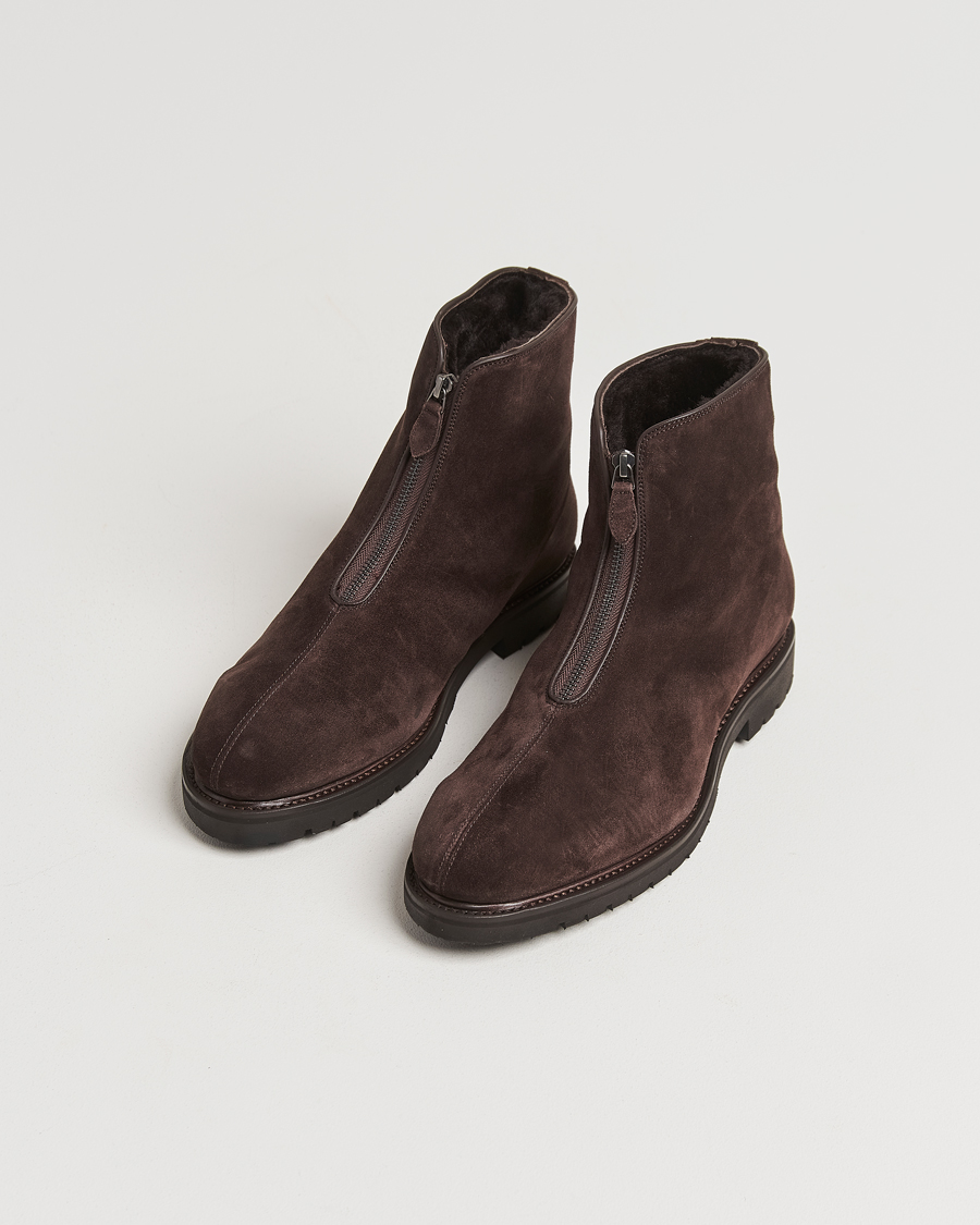 Heren | Oscar Jacobson Mountain Boots Chocolate Brown | Oscar Jacobson | Mountain Boots Chocolate Brown