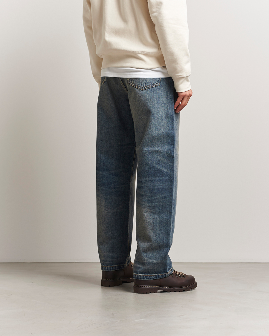 Heren | Jeans | Carhartt WIP | Landon Pant Smith Denim Blue Worn