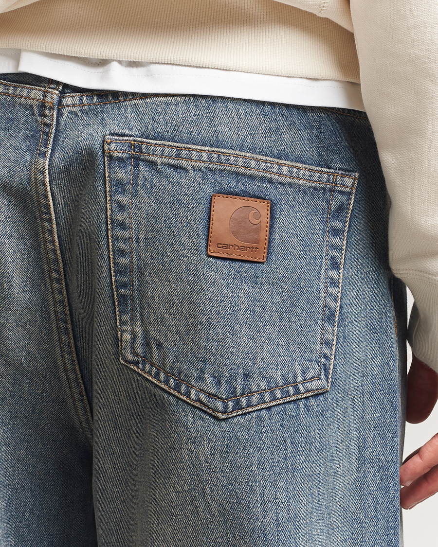 Heren | Jeans | Carhartt WIP | Landon Pant Smith Denim Blue Worn