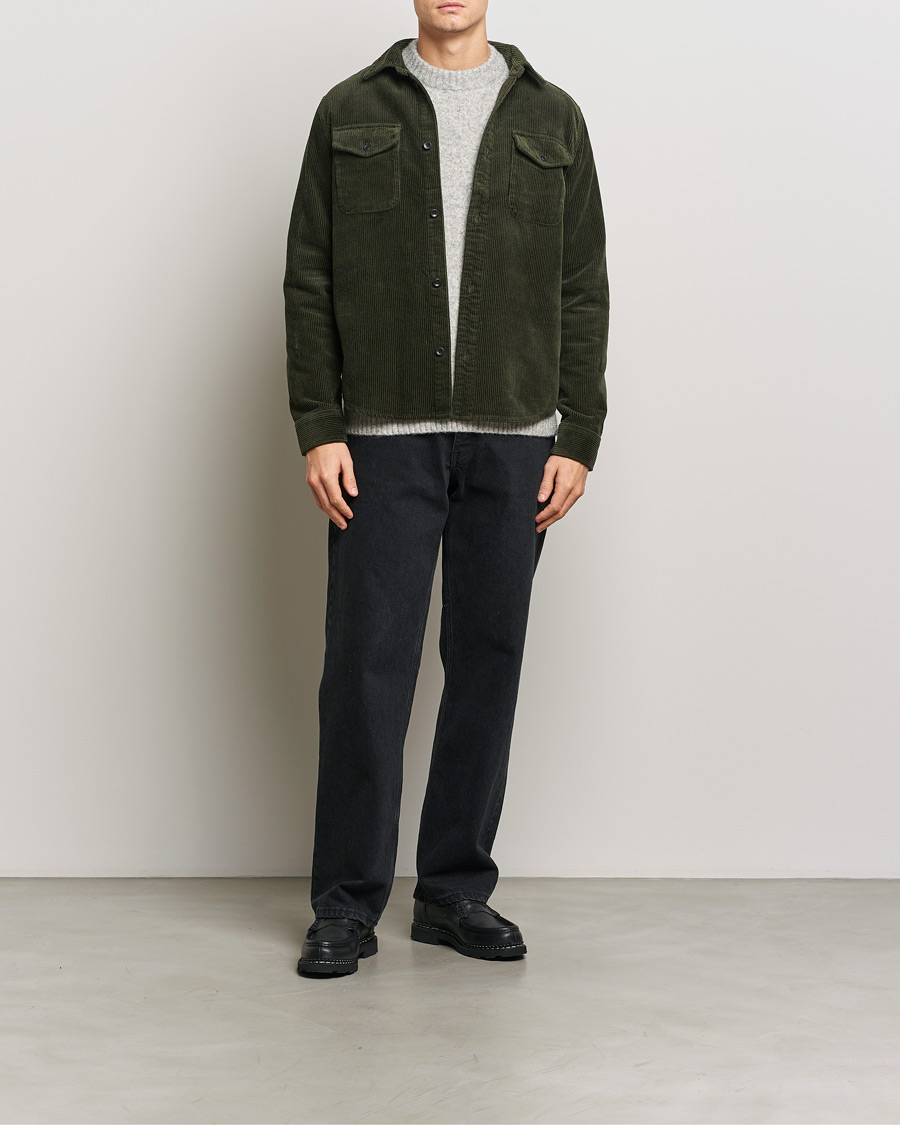 Heren | Overhemden | LES DEUX | Kody Heavy Corduroy Overshirt Rosin