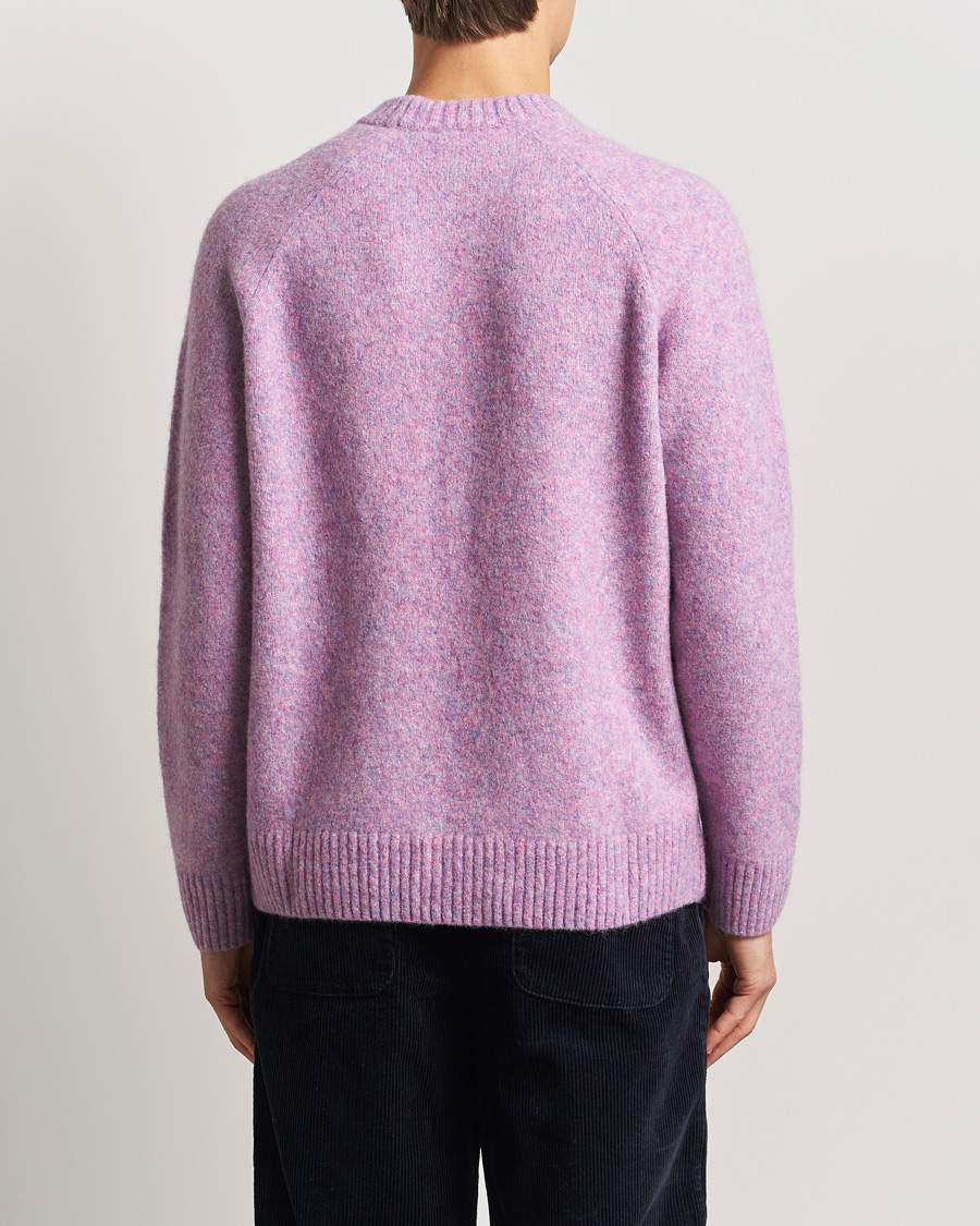 Heren | Truien | LES DEUX | Gilbert Roundneck Knit Oyster Rose Melange