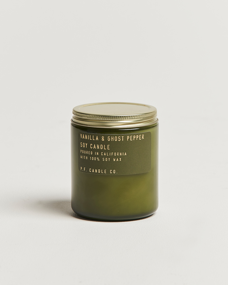 Heren | Geurkaarsen | P.F. Candle Co. | Soy Candle No. 18 Vanilla & Ghost Pepper 204g