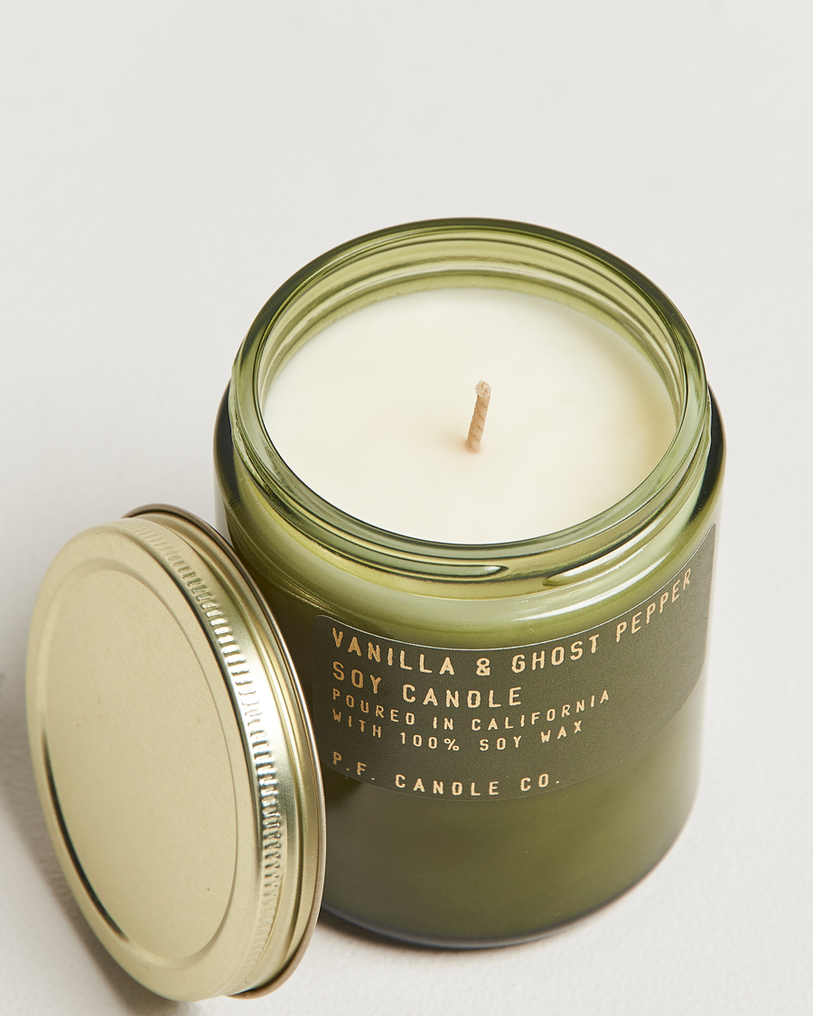 Heren | Geurkaarsen | P.F. Candle Co. | Soy Candle No. 18 Vanilla & Ghost Pepper 204g