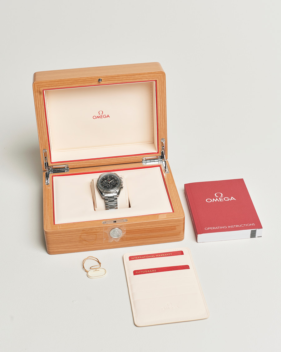 Heren | Omega Pre-Owned Speedmaster Broad Arrow1957 Co-axial Silver | Omega Pre-Owned | Speedmaster Broad Arrow1957 Co-axial Silver