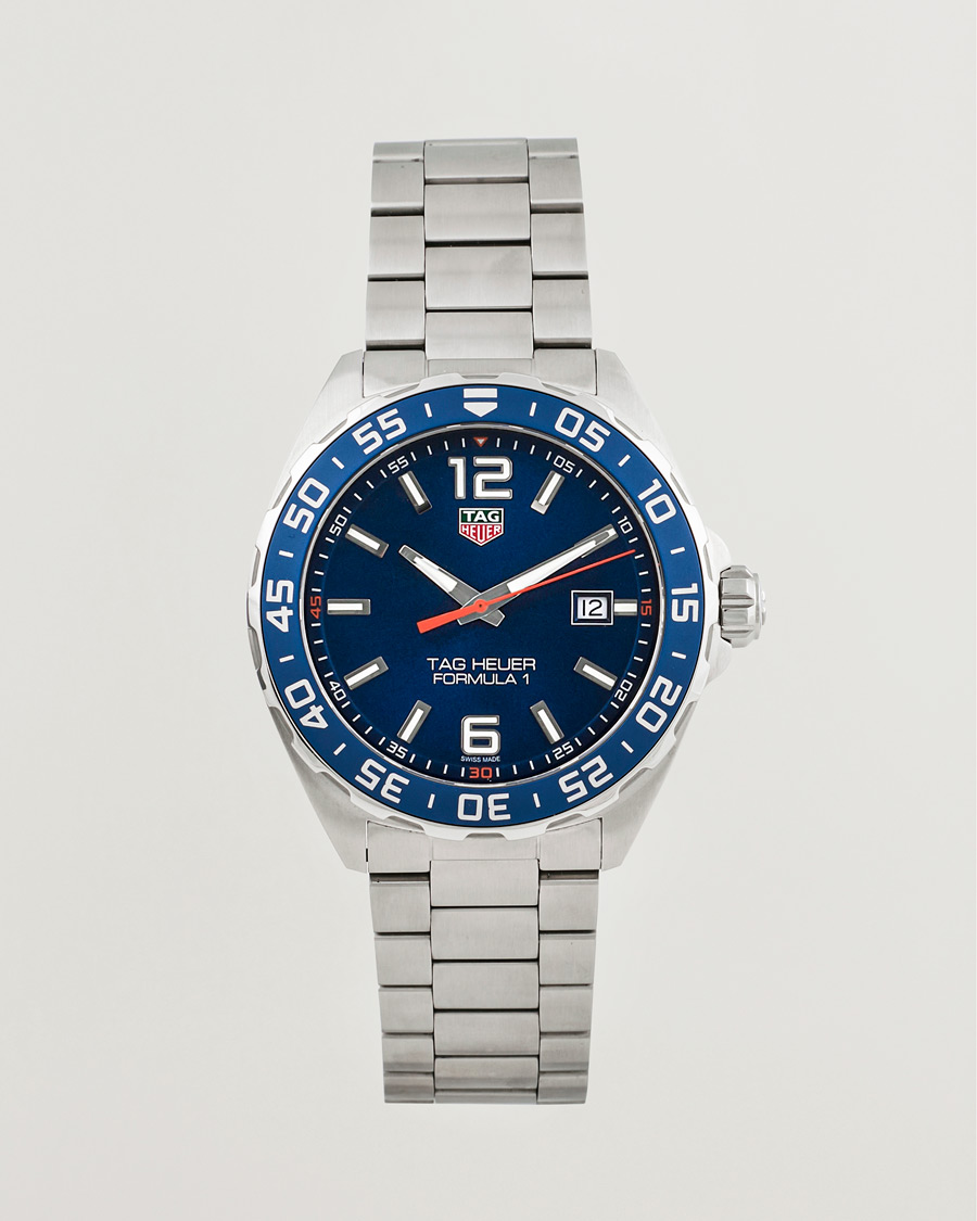 Heren | Tag Heuer Pre-Owned Formula 1 WAZ1010 Silver | Tag Heuer Pre-Owned | Formula 1 WAZ1010 Silver