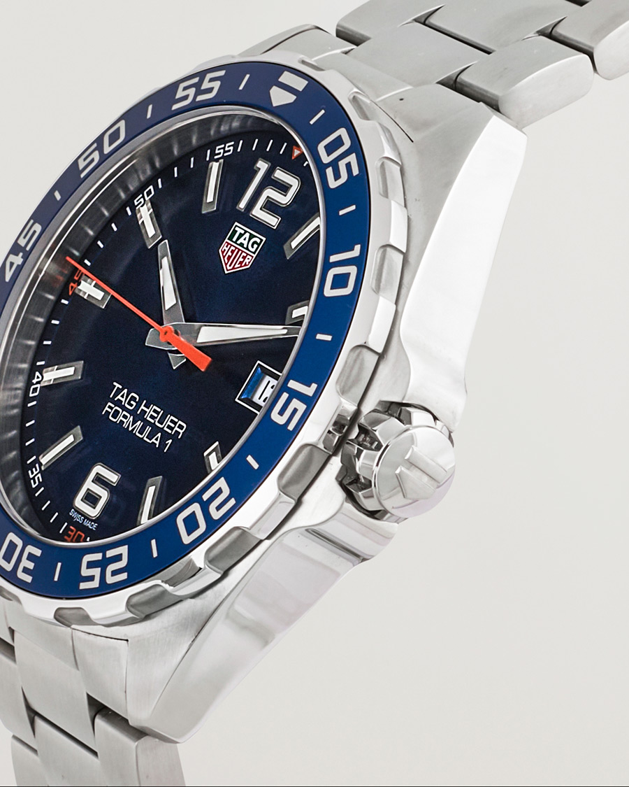 Heren | Tag Heuer Pre-Owned Formula 1 WAZ1010 Silver | Tag Heuer Pre-Owned | Formula 1 WAZ1010 Silver