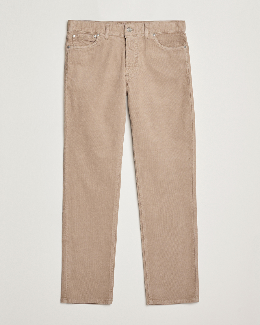 Heren | Broeken | NN07 | Tony Corduroy 5-Pocket Pants Timber Wolf