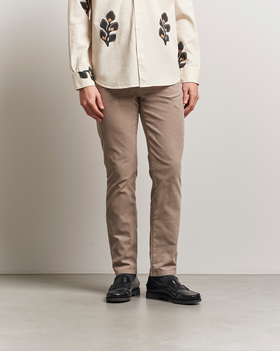 Heren | Broeken | NN07 | Tony Corduroy 5-Pocket Pants Timber Wolf