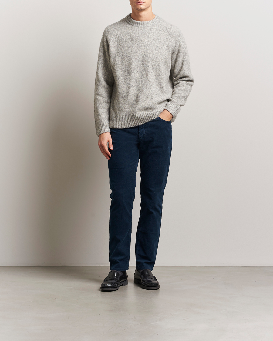 Heren | Broeken | NN07 | Tony Corduroy 5-Pocket Pants Navy Blue