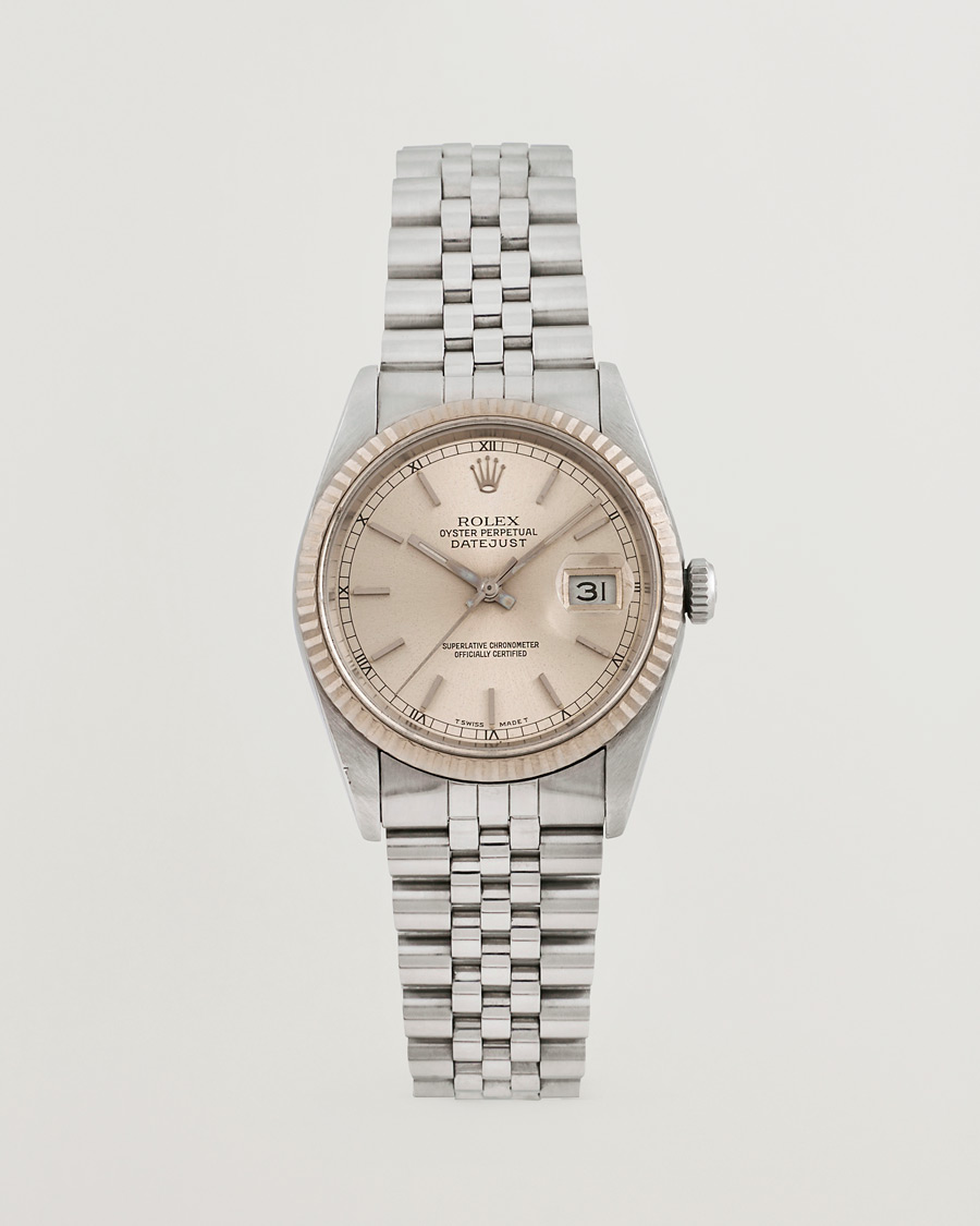 Heren | Rolex Pre-Owned Datejust 16234 Silver | Rolex Pre-Owned | Datejust 16234 Silver