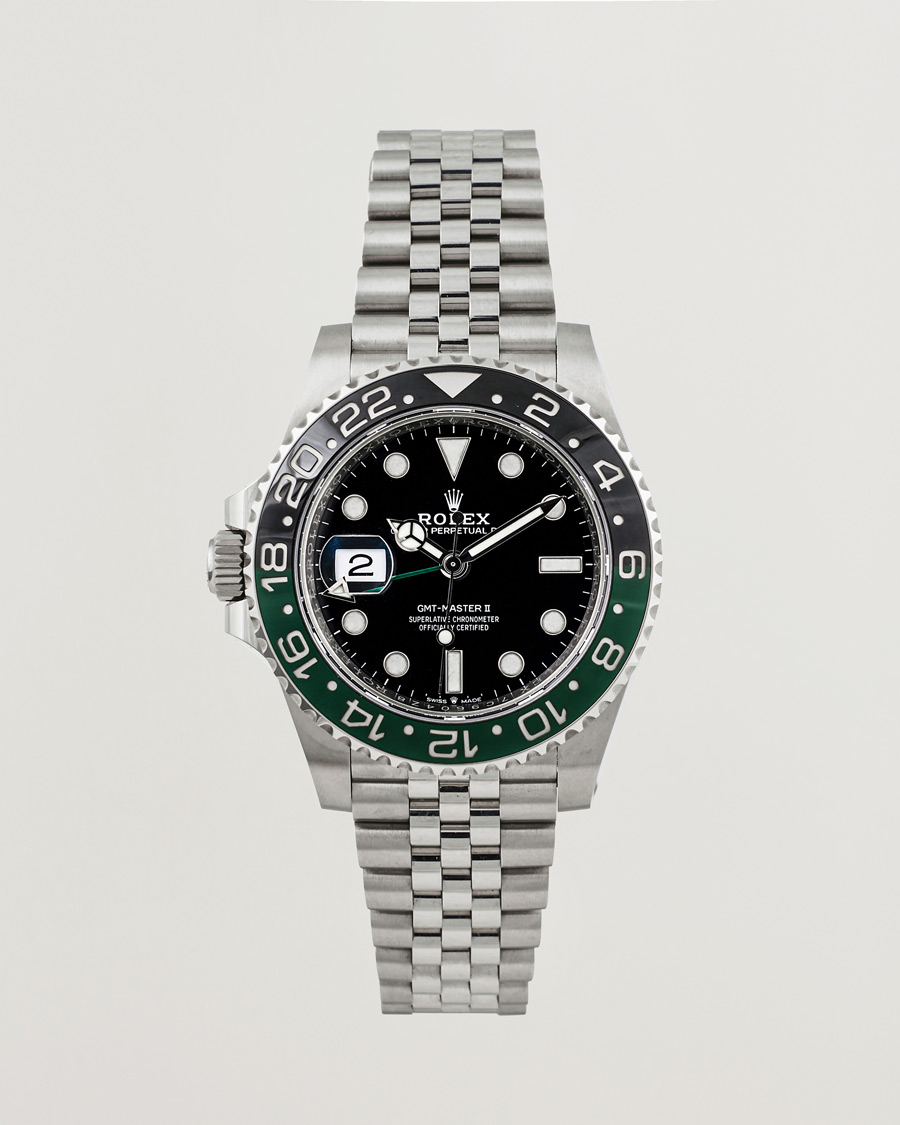 Heren | Rolex Pre-Owned GMT-Master II Sprite 126720VTNR Silver | Rolex Pre-Owned | GMT-Master II Sprite 126720VTNR Silver