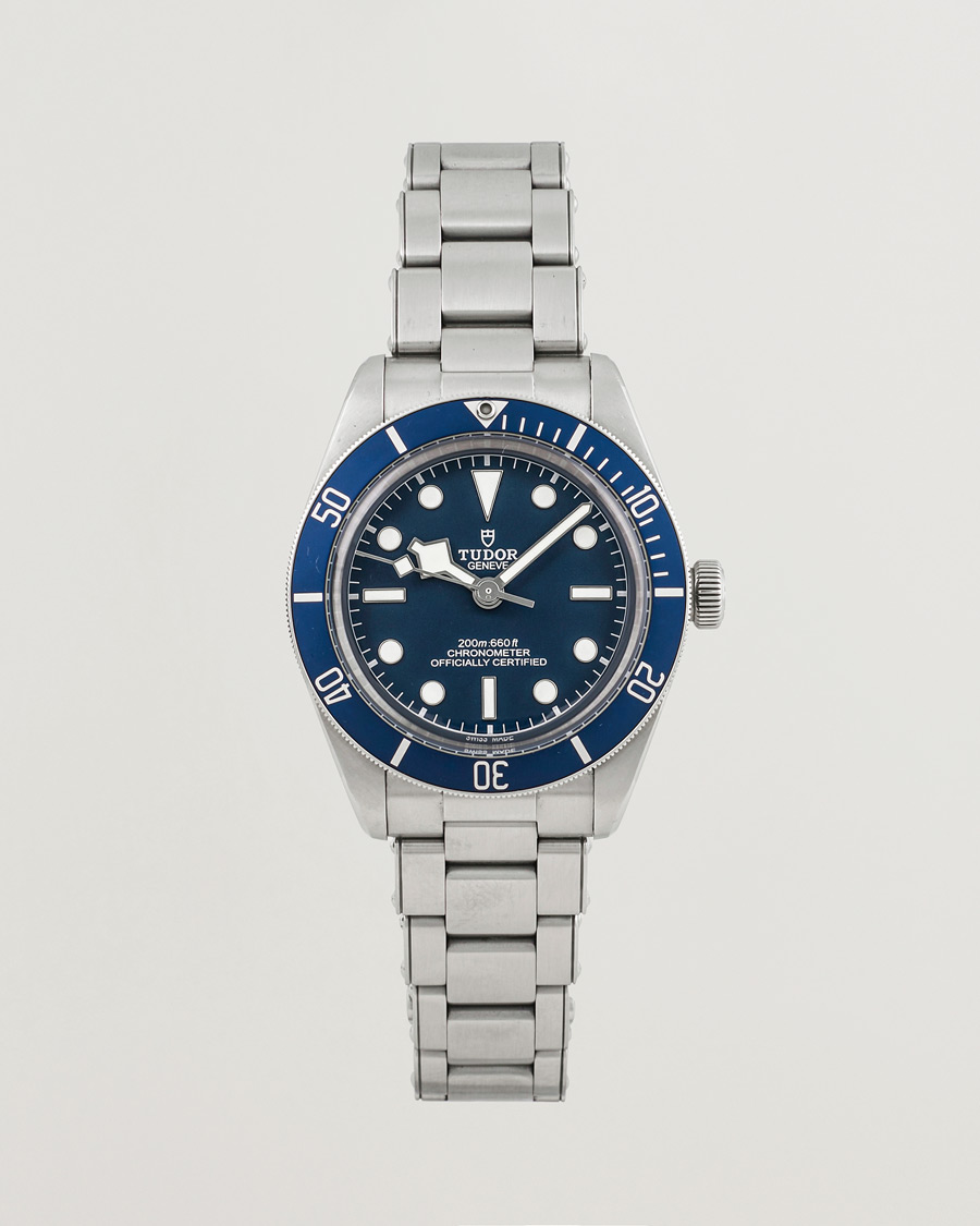 Heren | Tudor Pre-Owned Black Bay Fifty-Eight 79030B Steel Blue Silver | Tudor Pre-Owned | Black Bay Fifty-Eight 79030B Steel Blue Silver
