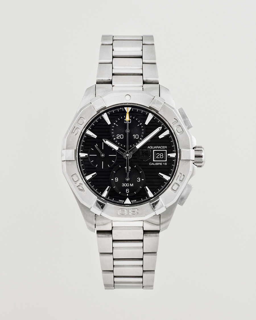 Heren | Tag Heuer Pre-Owned Aquaracer 300M Calibre 16 Silver | Tag Heuer Pre-Owned | Aquaracer 300M Calibre 16 Silver