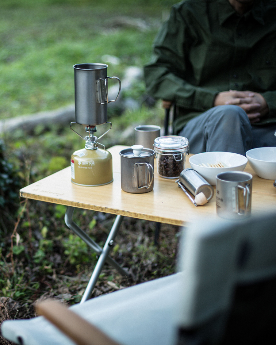 Heren | Outdoor living | Snow Peak | French Press Coffee Maker Titanium