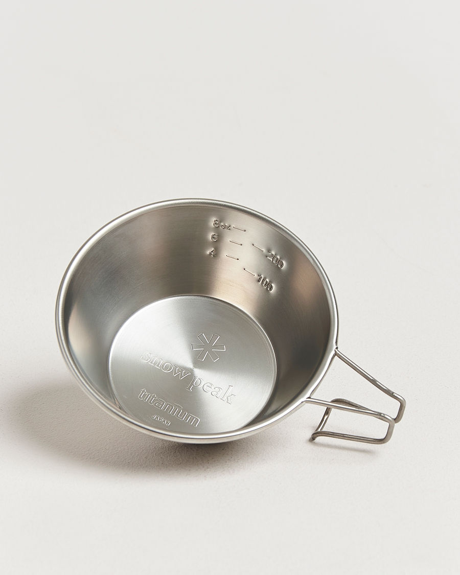 Heren | Outdoor living | Snow Peak | Backpackers Cup Titanium