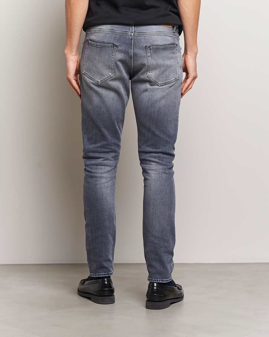 Heren | Jeans | Tiger of Sweden | Pistolero Stretch Cotton Jeans Prime Washed Black