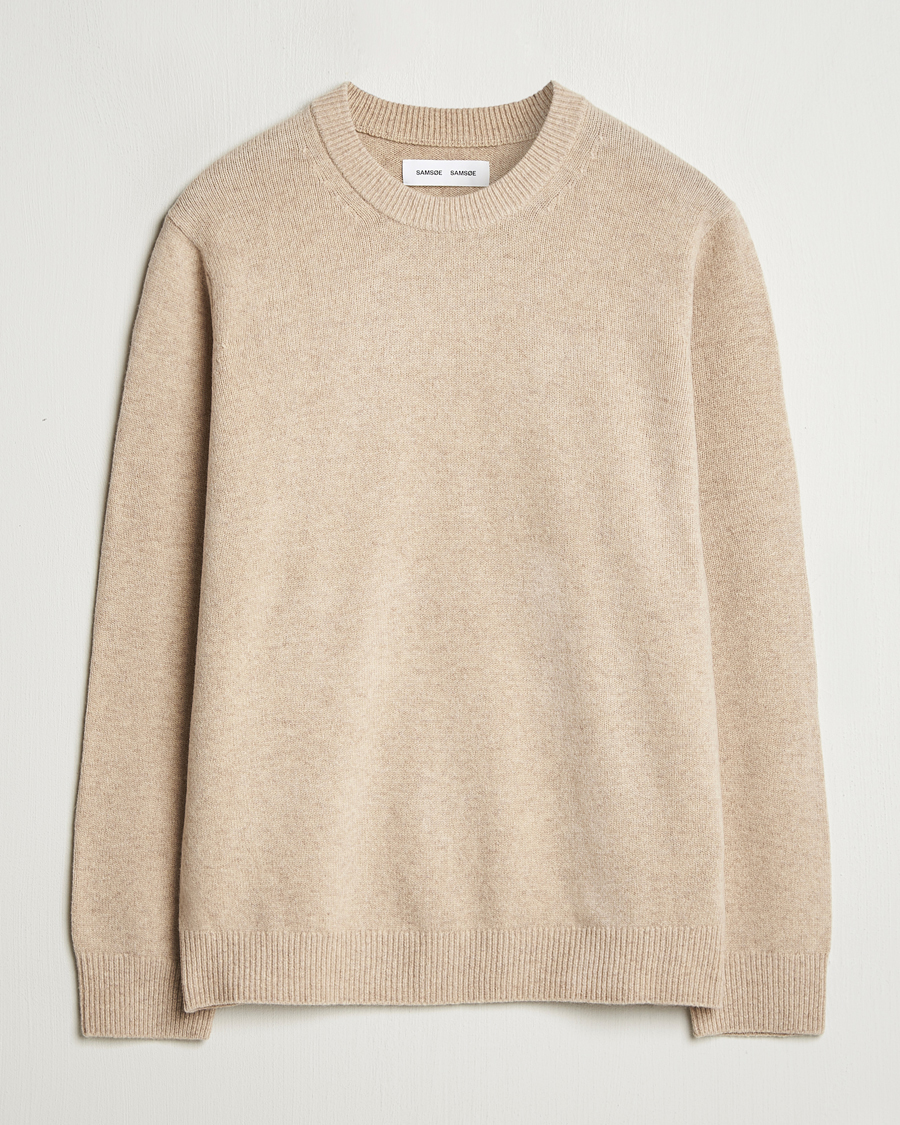 Heren | Truien | Samsøe Samsøe | Isak Knitted Crew Neck Seneca Rock
