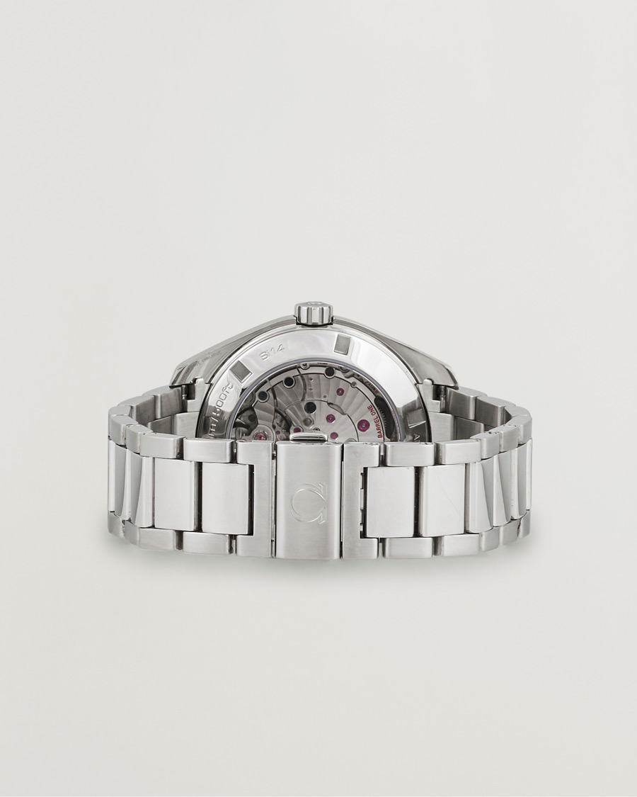 Heren | Omega Pre-Owned Seamaster Aqua Terra Silver | Omega Pre-Owned | Seamaster Aqua Terra Silver