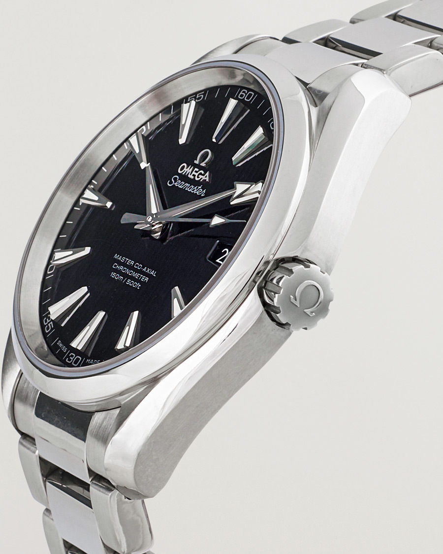 Heren | Omega Pre-Owned Seamaster Aqua Terra Silver | Omega Pre-Owned | Seamaster Aqua Terra Silver