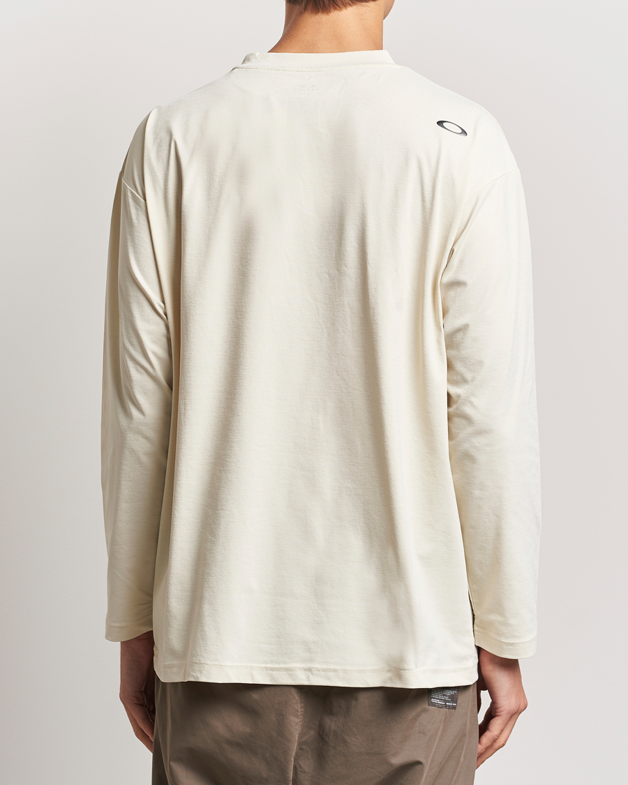 Heren | T-shirts | Oakley | FGL Scratch Long Sleeve T-Shirt Bone