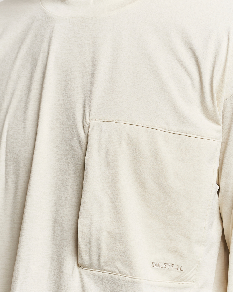 Heren | T-shirts | Oakley | FGL Scratch Long Sleeve T-Shirt Bone