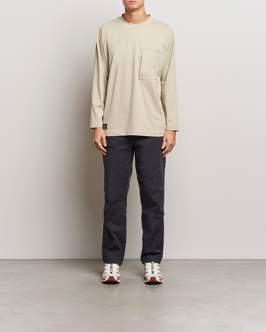 Heren | T-shirts | Oakley | FGL Scratch Long Sleeve T-Shirt Desert Sand