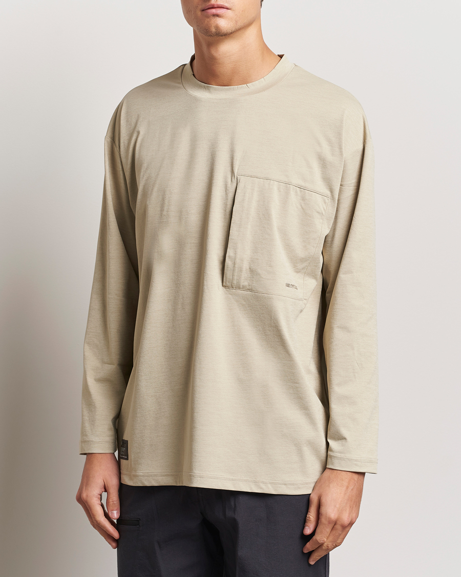 Heren | T-shirts | Oakley | FGL Scratch Long Sleeve T-Shirt Desert Sand