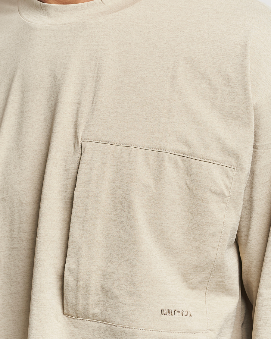 Heren | T-shirts | Oakley | FGL Scratch Long Sleeve T-Shirt Desert Sand