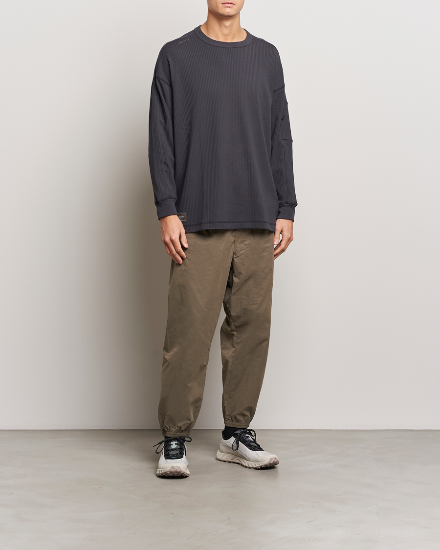 Heren | T-shirts | Oakley | FGL Static Long Sleeve T-Shirt Phantom