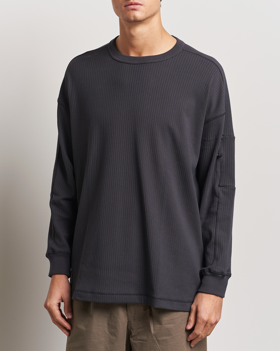 Heren | T-shirts | Oakley | FGL Static Long Sleeve T-Shirt Phantom