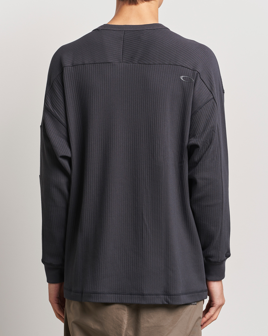 Heren | T-shirts | Oakley | FGL Static Long Sleeve T-Shirt Phantom