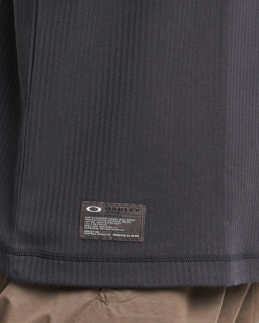 Heren | T-shirts | Oakley | FGL Static Long Sleeve T-Shirt Phantom