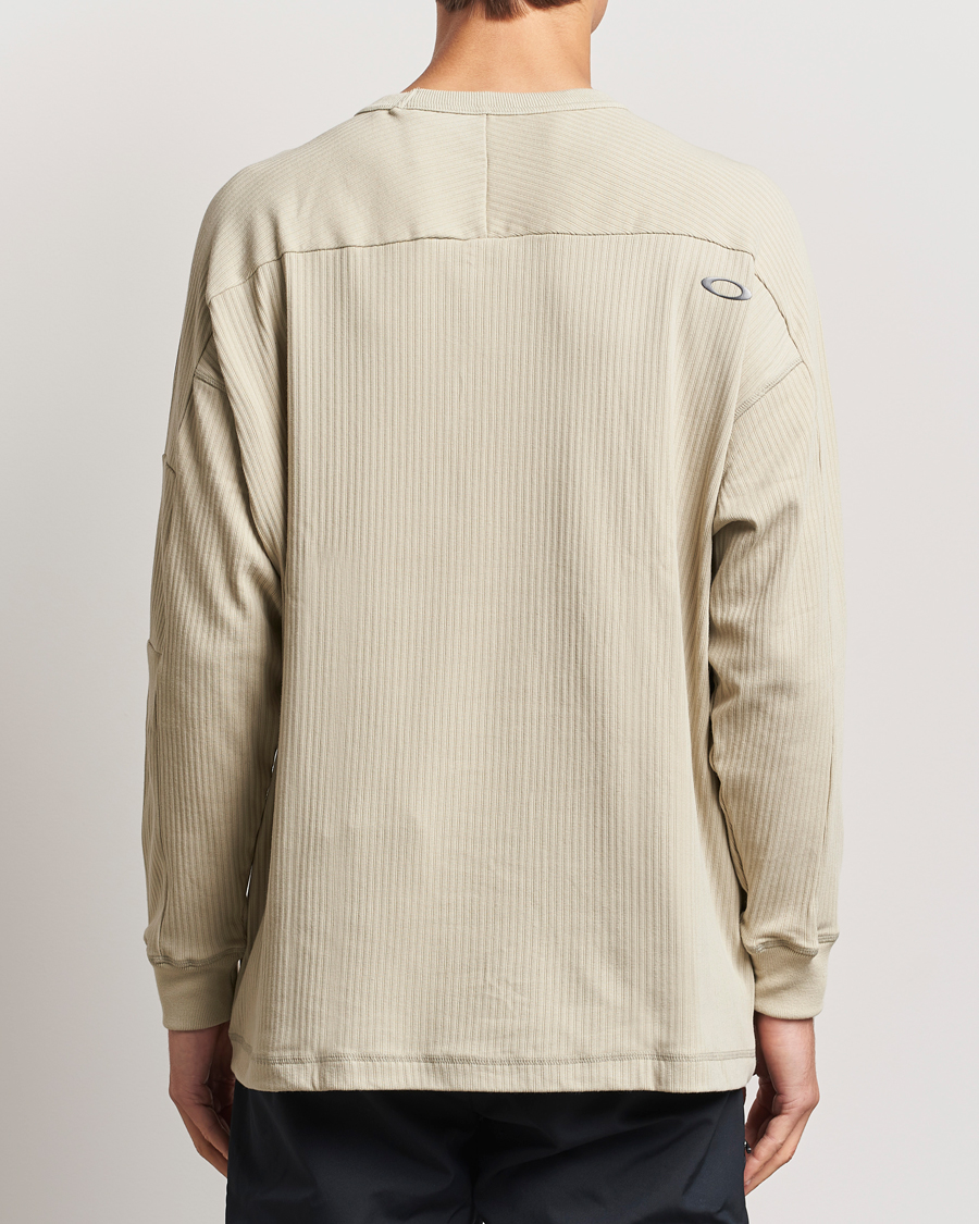 Heren | T-shirts | Oakley | FGL Static Long Sleeve T-Shirt Desert Sand