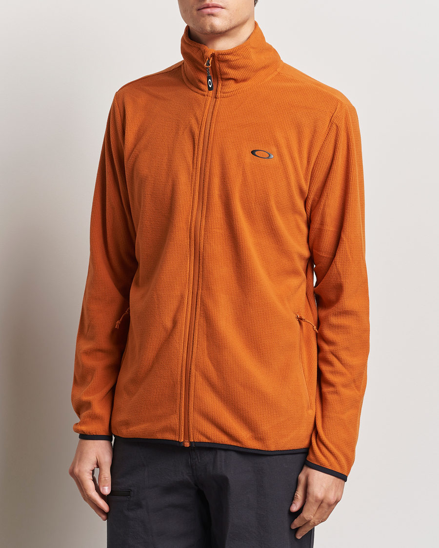 Heren | Truien | Oakley | Alpine Full Zip Sweatshirt Ginger