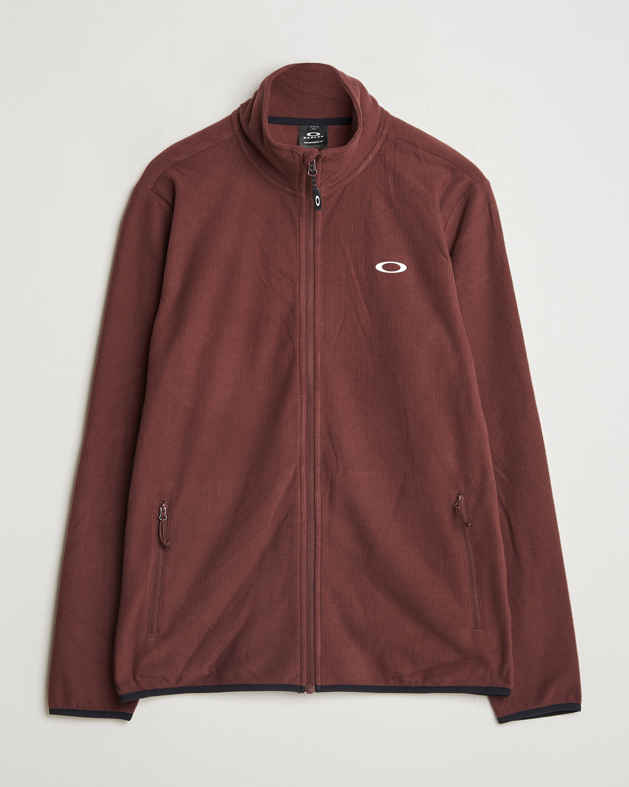 Heren | Truien | Oakley | Alpine Full Zip Sweatshirt Grenache