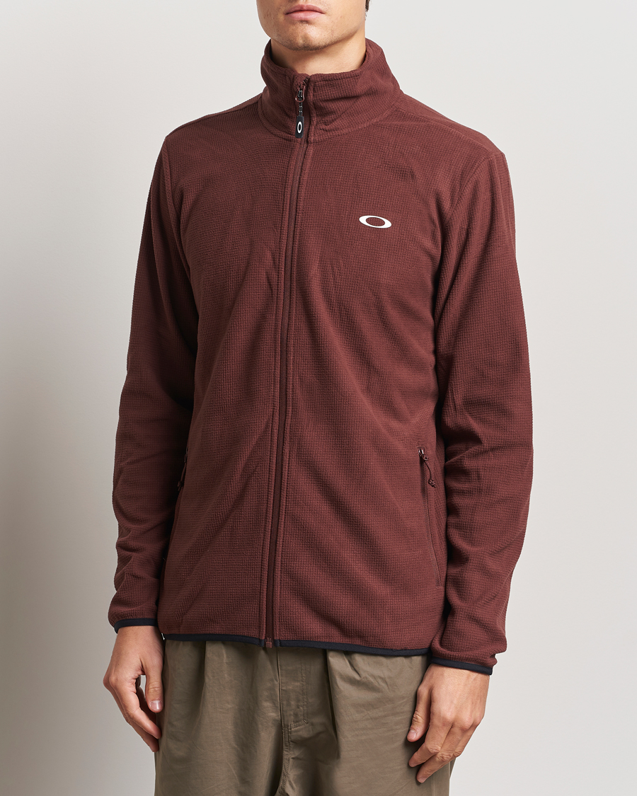 Heren | Truien | Oakley | Alpine Full Zip Sweatshirt Grenache