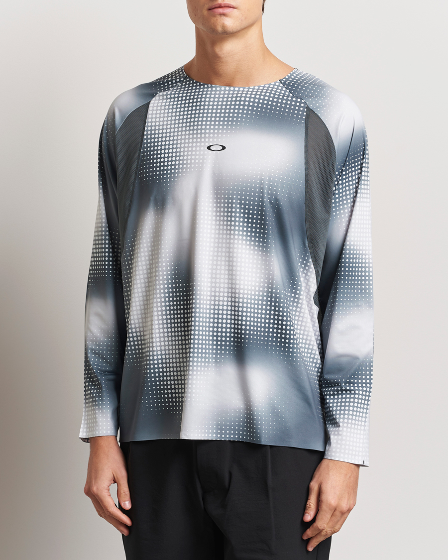 Heren | T-shirts | Oakley | Pursuit Pro Long Sleeve T-Shirt Organic Spots