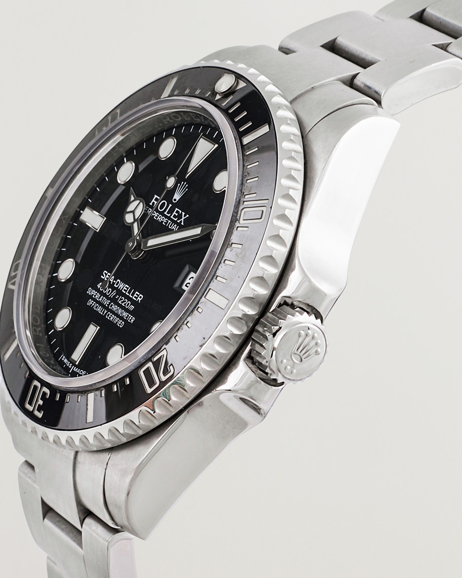 Heren | Rolex Pre-Owned Sea-Dweller 4000 116600 Silver | Rolex Pre-Owned | Sea-Dweller 4000 116600 Silver
