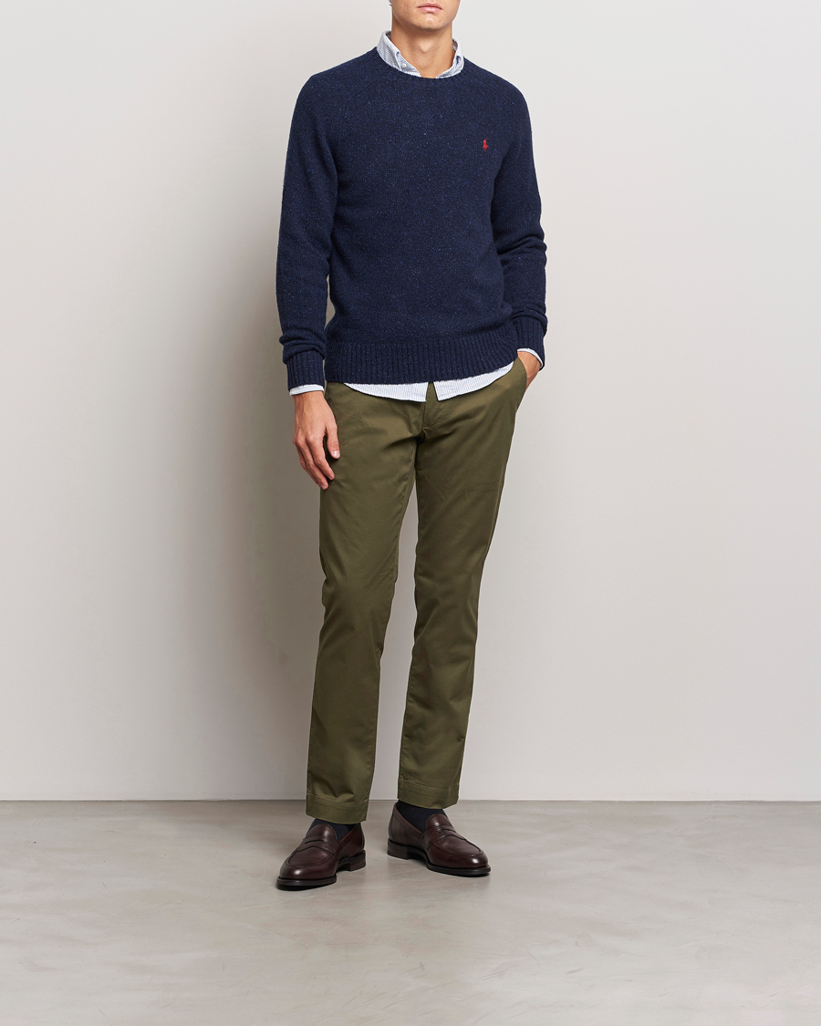 Heren | Broeken | Polo Ralph Lauren | Slim Fit Stretch Chinos Canopy Olive