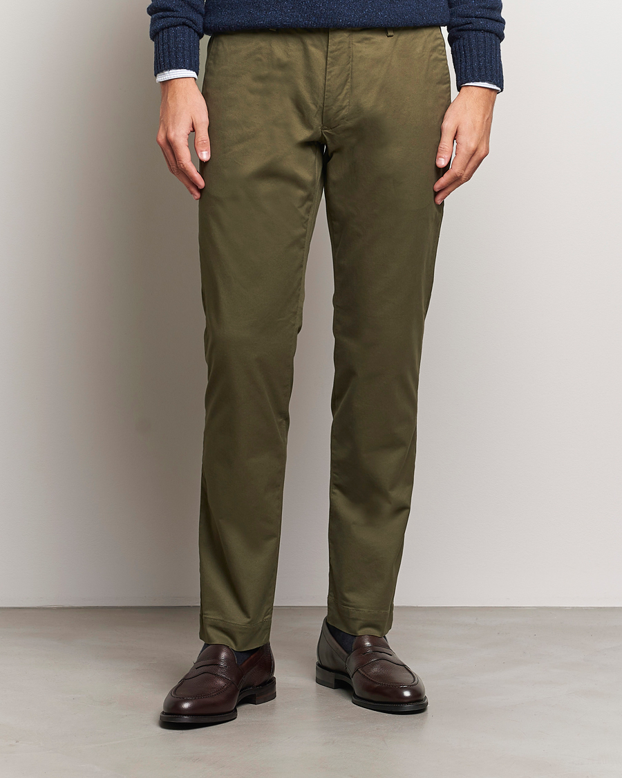Heren | Broeken | Polo Ralph Lauren | Slim Fit Stretch Chinos Canopy Olive
