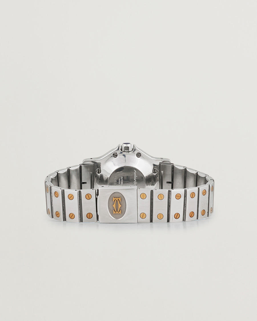 Heren | Cartier Pre-Owned Santos Octagon Silver | Cartier Pre-Owned | Santos Octagon Silver