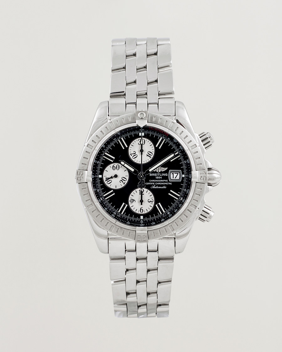 Heren | Breitling Pre-Owned Chronomat Evolution Silver | Breitling Pre-Owned | Chronomat Evolution Silver