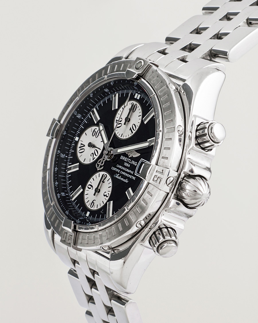 Heren | Breitling Pre-Owned Chronomat Evolution Silver | Breitling Pre-Owned | Chronomat Evolution Silver